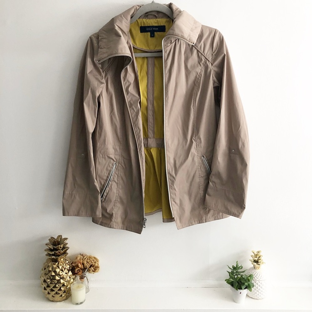 Cole Haan Packable Rain Jacket